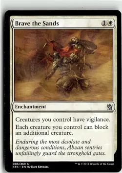 2014 Khans of Tarkir Brave the Sands Expansion/Uncommon #5 - Image 1