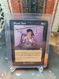 Magic The Gathering Rhystic Tutor Prophecy Regular #77 - Image 1