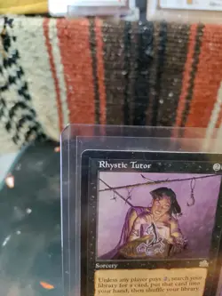 Magic The Gathering Rhystic Tutor Prophecy Regular #77 - Image 2