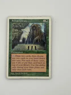 Sylvan Library MTG Core Set 5th Edition Regular - Image 1
