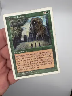 Sylvan Library MTG Core Set 5th Edition Regular - Image 3