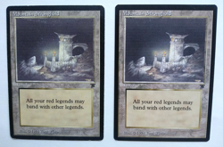 Magic the Gathering MTG Legends MOUNTAIN STRONGHOLD X 2 U 1994 NM & MP NICE! - Image 2
