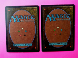Magic the Gathering Unlimited LIVING WALL X 2 LP/EX Un 1993 Nice! - Image 3