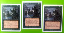 Magic the Gathering Unlimited BOG WRAITH X3 U (1 LP &2 HP) 1993 Vintage! - Image 3