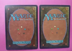 Magic the Gathering Unlimited BLUE WARD X 2 (LP/EX & MP) U 1993 Nice! - Image 4