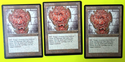 Magic the Gathering MTG Legends KRY SHIELD X 3 LP/EX U 1994! - Image 1