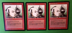 Magic the Gathering MTG Legends ETERNAL WARRIOR X 3 LP/EX U 1994 Nice! - Image 3