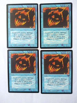 Magic the Gathering MTG Legends SILHOUETTE X4 VLP/EX U 1994 PLAYSET Nice!! - Image 3