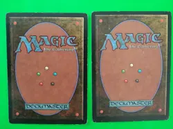 Magic the Gathering Unlimited SIMULACRUM X 2 Vintage MP U 1993 Nice! - Image 3