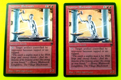 Magic the Gathering MTG Legends HYPERION BLACKSMITH X2 (LP & HP) U 1994 NICE! - Image 3