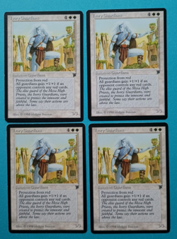 Magic the Gathering MTG Legends IVORY GUARDIANS X 4 ( 2 NM & 2 LP/EX) U 1994! - Image 3