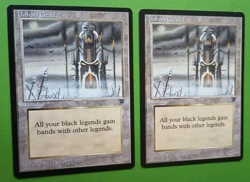 Magic the Gathering MTG Legends UNHOLY CITADEL X 2 VLP/EX & LP/EX U 1994 NICE - Image 2