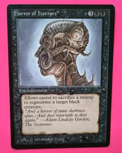 Magic the Gathering MTG Legends HORROR OF HORRORS LP/EX U 1994 Vintage!! - Image 1