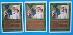 Magic the Gathering MTG Unlimited LEY DRUID X 3 (2 LP & 1 HP) U 1993! - Image 1