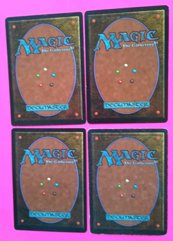 Magic the Gathering Unlimited ROD OF RUIN X 4 ( 3 LP/EX & 1 HP) U 1993 - Image 2