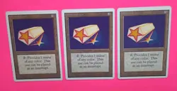 Magic the Gathering Unlimited CELESTIAL PRISM X 3 (1 LP/EX & 2 MP) U 1993 - Image 2