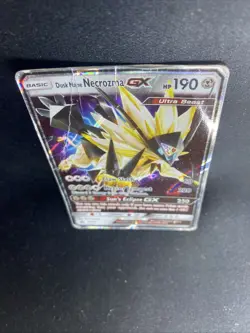 Pokemon TCG Dusk Mane Necrozma Gx Black Star Promo Sm102 - Image 2