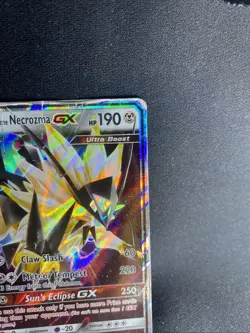Pokemon TCG Dusk Mane Necrozma Gx Black Star Promo Sm102 - Image 4