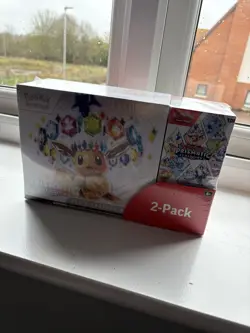 Pokemon TCG Prismatic Evolutions Costco Bundle ETB + Booster Bundle New & Sealed - Image 1