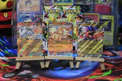 Pokemon TCG Reshiram EX 020 Koraidon EX 125 Arcanine EX 032 Card BUNDLE - Image 2