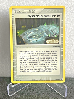 Mysterious Fossil 79/92 LP - Pokemon EX Legend Maker Holo Trainer 2006 - Image 1
