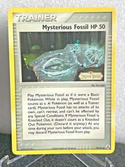 Mysterious Fossil 79/92 LP - Pokemon EX Legend Maker Holo Trainer 2006 - Image 2