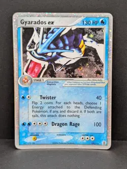 Gyarados ex 109/112 FireRed & LeafGreen Holo Ultra Rare Pokemon TCG Nintendo HP - Image 1