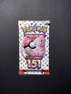 Pokemon Scarlet & Violet 151 Booster Pack - 1x NEW English Factory Sealed - Image 1