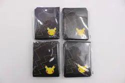 4x Pokemon Celebrations Sleeves Pikachu 25th Anniversary 65 ct - Image 1