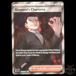 Giovanni's Charisma 197/165 SV: Scarlet & Violet 151 NM Pokemon - Image 1