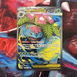 Mega Venusaur ex - Ultra Rare ME01: Mega Evolution 155/132 NM Pokemon - Image 1