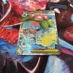 Mega Venusaur ex - Ultra Rare ME01: Mega Evolution 155/132 NM Pokemon - Image 2