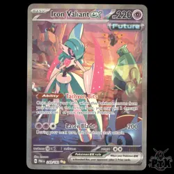 Iron Valiant ex - 249/182 SV04: Paradox Rift NM Pokemon - Image 1