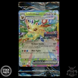 Leafeon ex #006/131 Stamped Prismatic Evolutions Promo Sealed Pokemon 2025 - Image 1