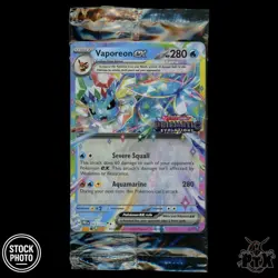 Vaporeon ex #023/131 Stamped Prismatic Evolutions Promo Sealed Pokemon 2025 - Image 1