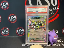 2025 POKEMON PRISMATIC EVOLUTIONS #060 UMBREON ex SURPRISE BOX PSA 10 Gem Mint - Image 1