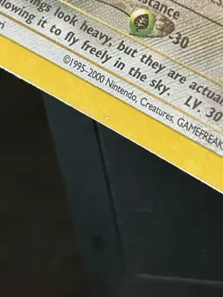 Pokemon TCG Skarmory 13/111 Neo Genesis Holo Rare First Edition - Image 4
