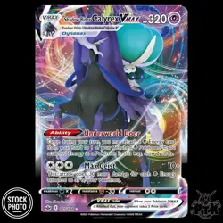 Calyrex VMAX #075/198 Chilling Reign NM/Near Mint Pokemon 2021 - Image 1