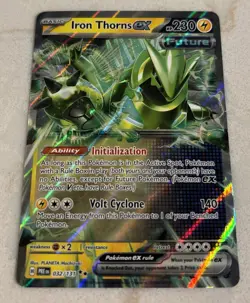 Pokemon Iron Thorns ex 032/131 Sv: Prismatic Evolutions Holo - Image 1