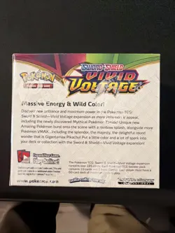 Pokemon Vivid Voltage Booster Box Sealed Sword & Shield Pikachu Rainbow Rare - Image 3