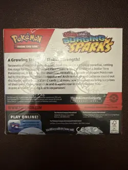 Pokemon TCG Scarlet & Violet: SV08 Surging Sparks Booster Box (36 Packs) Sealed - Image 3