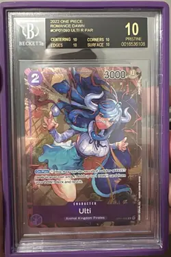 2022 ONE PIECE: ROMANCE DAWN - ULTI PARALLEL - RARE BGS 10 BLACK LABEL - Image 1