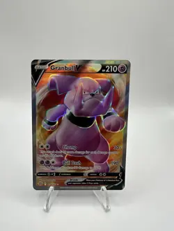 Granbull V 159/172 - Brilliant Stars - Full Art Pokemon Card - Near Mint (NM) - Image 1