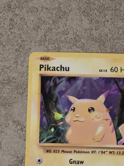 [ NM ] Pikachu Cracked Ice Holo 035/108 Pokemon Card - Image 3