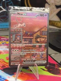 Mew ex 053 Sv: Scarlet & Violet Promo Cards Holo. (!SEALED!) - Image 2