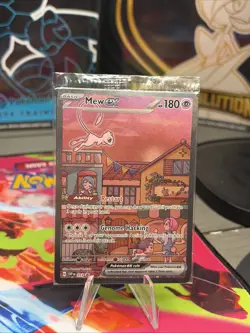 Mew ex 053 Sv: Scarlet & Violet Promo Cards Holo. (!SEALED!) - Image 3