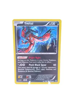 Pokemon Card Yveltal Breakthrough Holo Rare 94/162 Near Mint - Image 1
