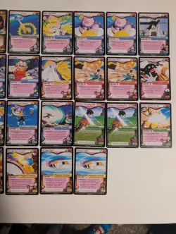 Dragonball Z Score Tcg Lot 33 Cards - Buu Saga - Foil Rules Card - Image 2
