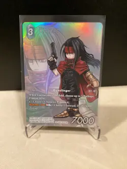 Vincent Re-034C/19-019R Full Art Foil Final Fantasy Card - Image 1