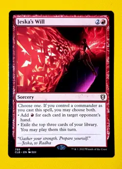 Jeska's Will Commander Legends: Battle for Baldur's Gate Regular Mint 🔥 - Image 1